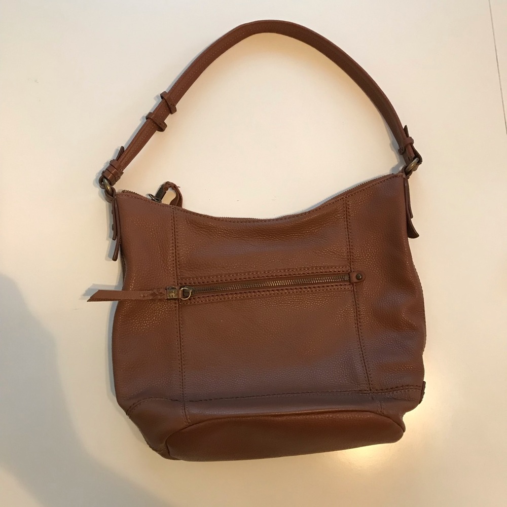 The Sak shoulder bag in Brown Leather